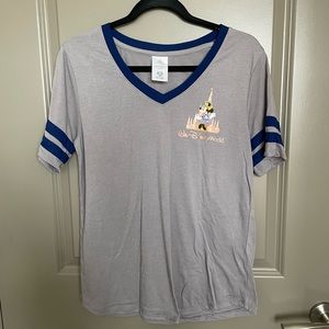 Disney World 50th Grey & Blue Teeshirt